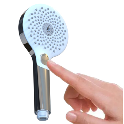 Easy select hand shower