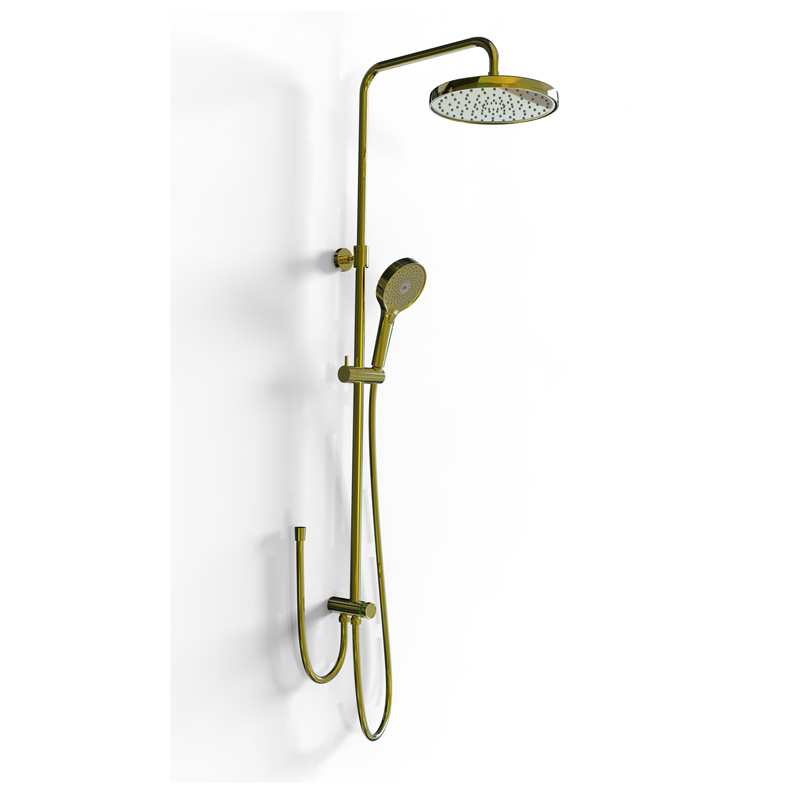 Gold shower set