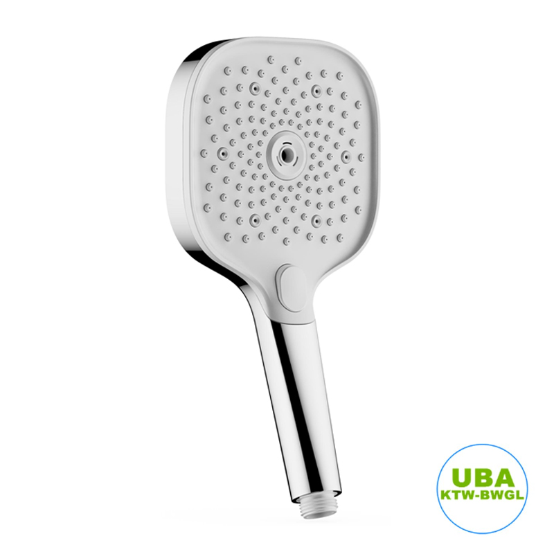 Square Button Select Showerhead